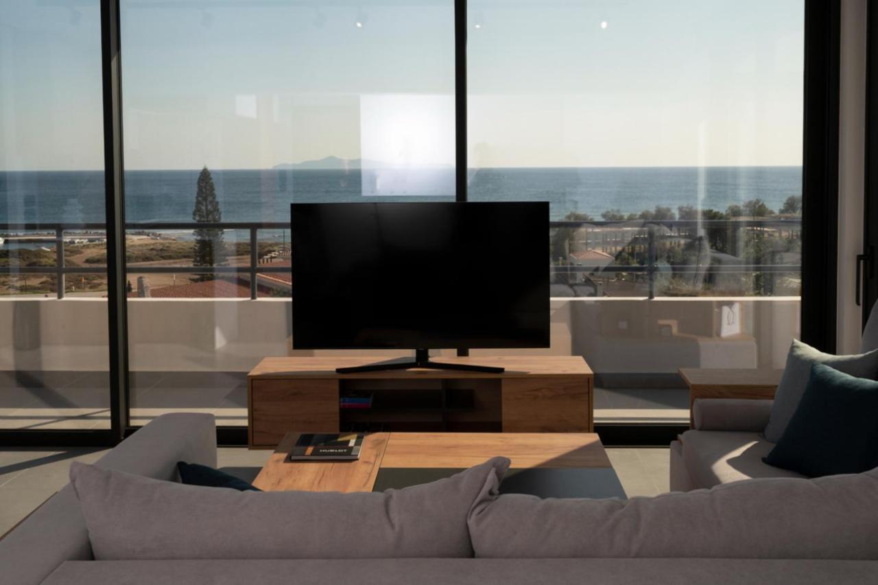 Sounio Panoramic Loft Appartement Kaap Soenion Buitenkant foto