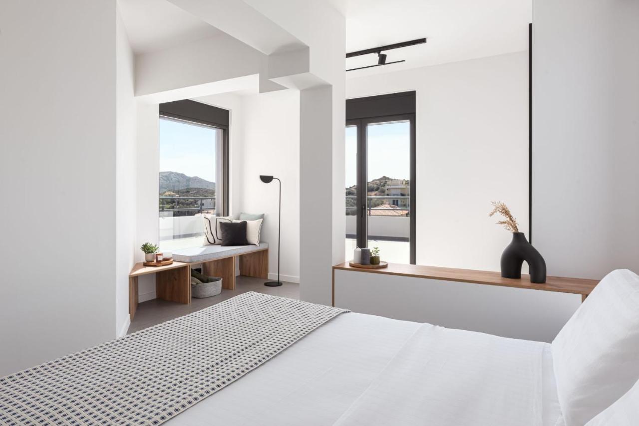 Sounio Panoramic Loft Appartement Kaap Soenion Buitenkant foto