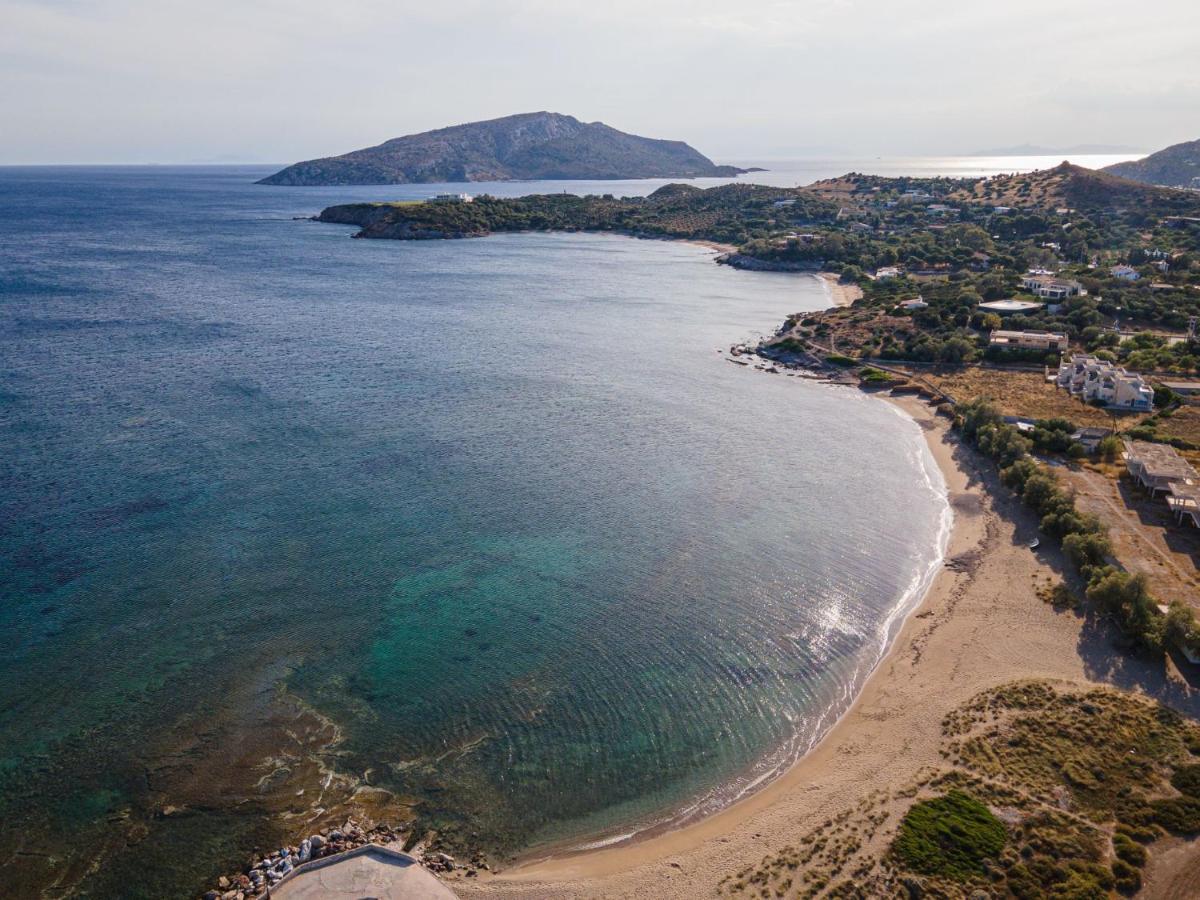 Sounio Panoramic Loft Appartement Kaap Soenion Buitenkant foto