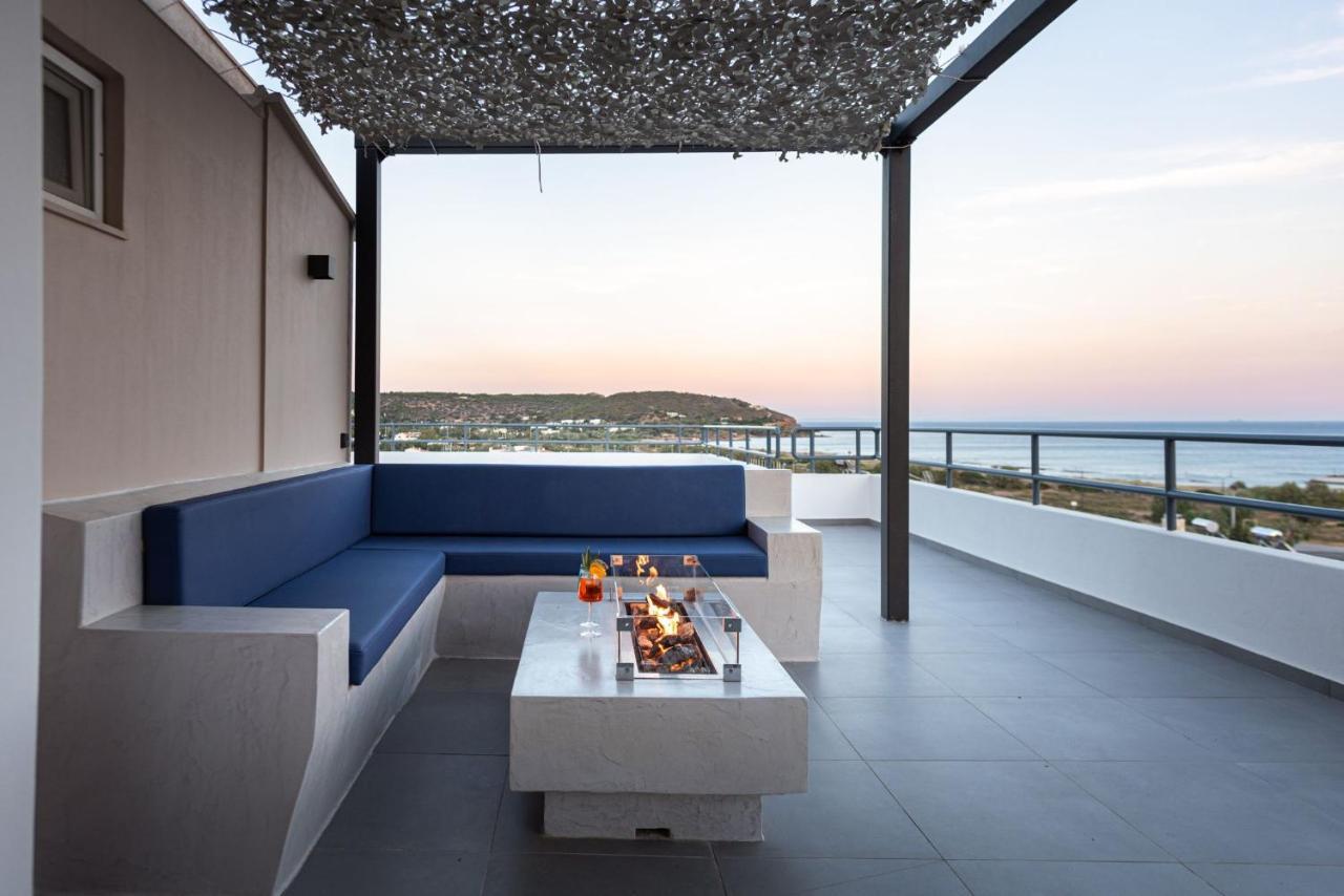 Sounio Panoramic Loft Appartement Kaap Soenion Buitenkant foto
